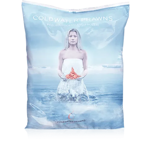 COLDWATER PRAWNS OF NORWAY Coldwater Prawns 150/250 4 X 2,5K