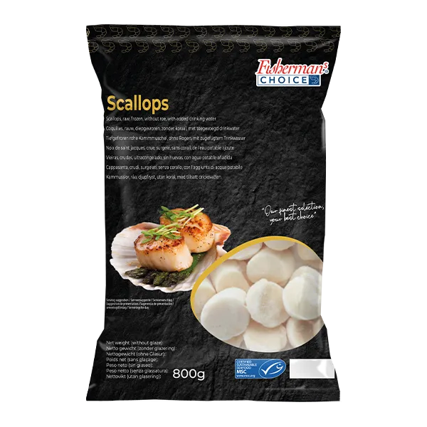 FISHERMAN&amp;#039;S CHOICE Scallops 10/20 10 X 800G