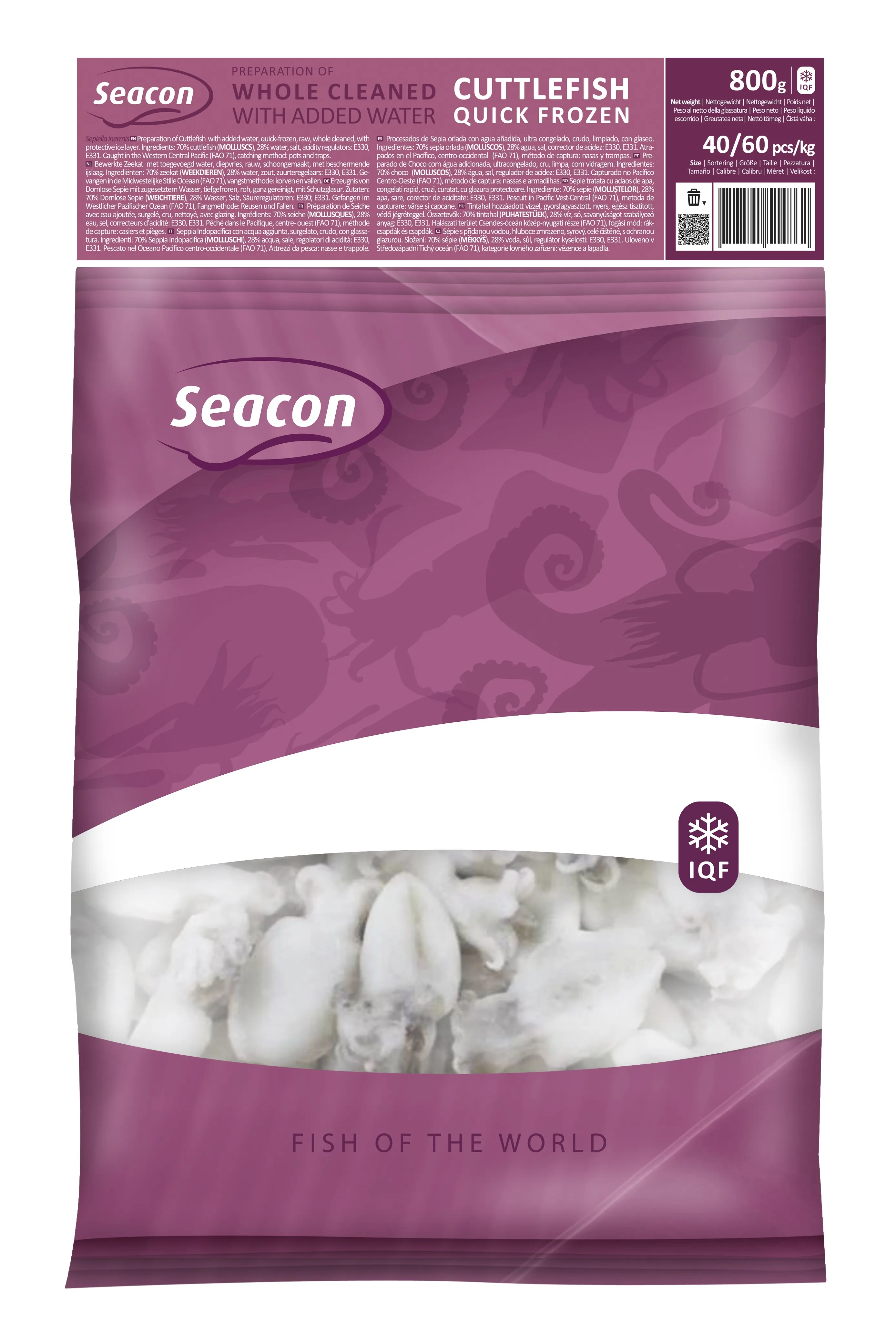 SEACON Cuttlefish 40/60 10 X 800G