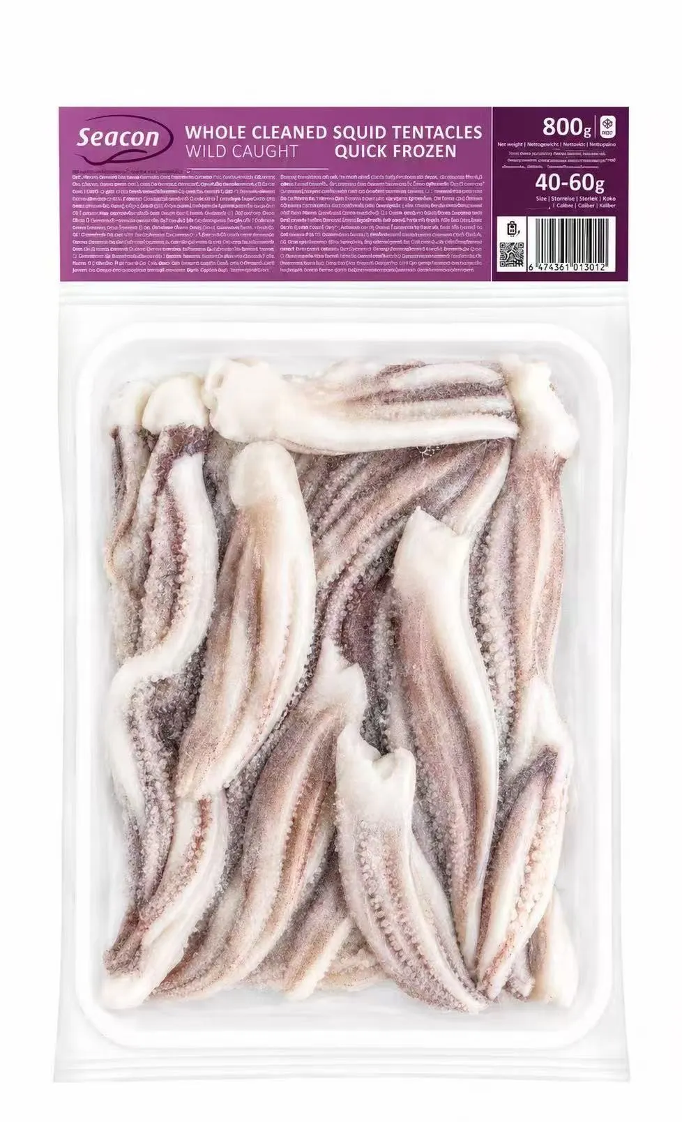 SEACON Squid Tentacles 40/60 10 X 800G