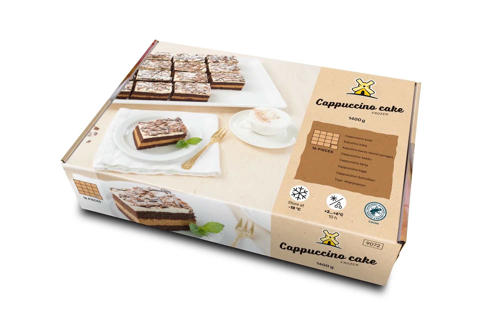 EESTI PAGAR Cappuccino Cake 3 X 1400G