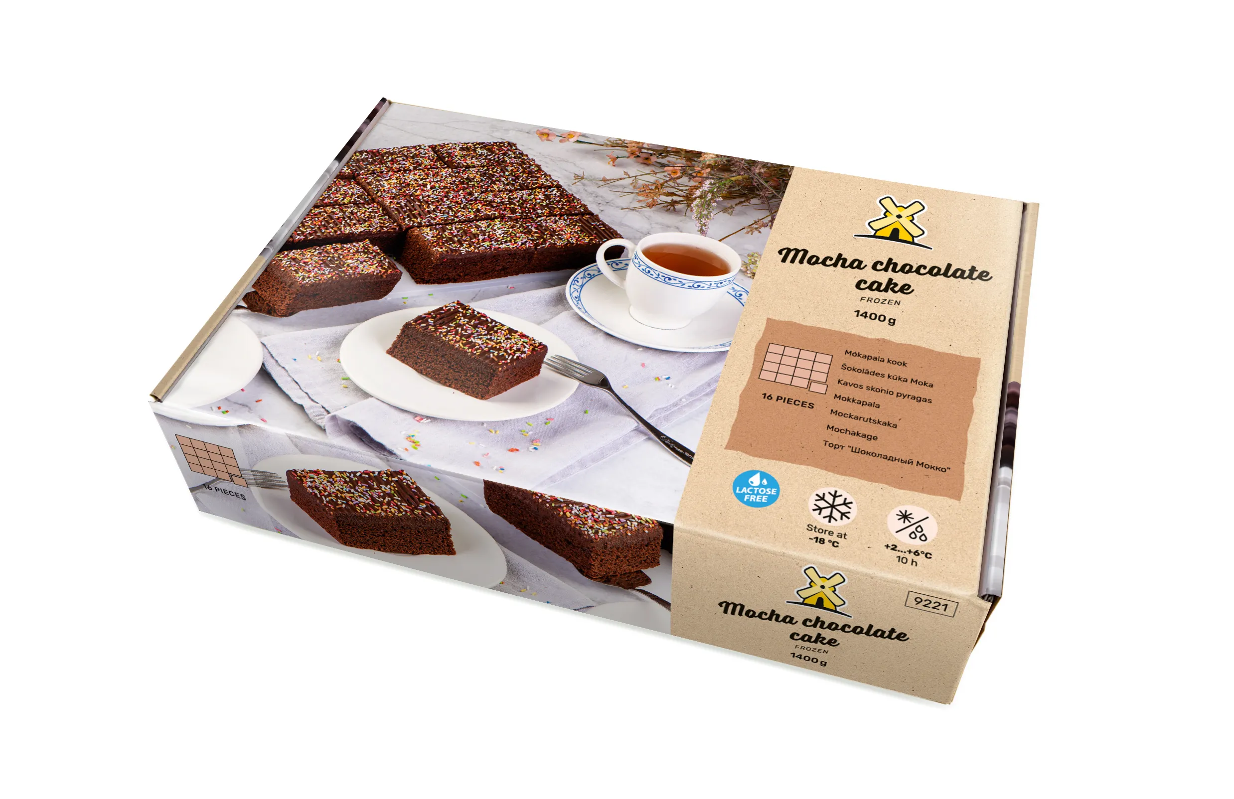 EESTI PAGAR Mocha Chocolate Cake 3 X 1400G