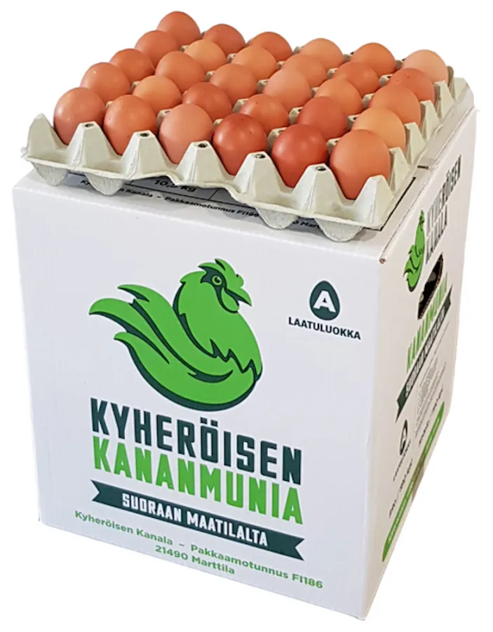 KYHERÖISEN KANALA Free Range Egg M (180pcs) 10,5KG