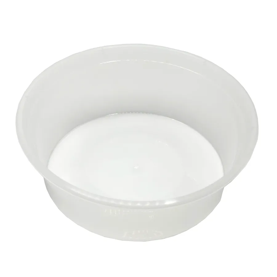 P10 Round Plastic Food Container (280ml) 500P