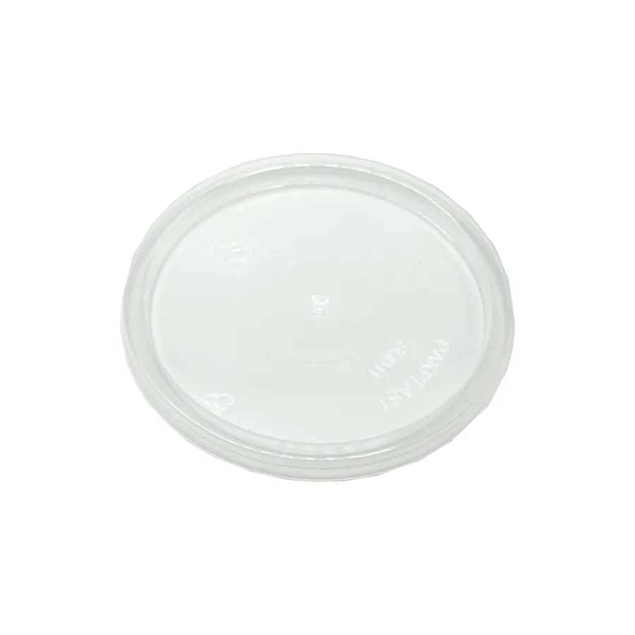SLID Round Plastic Sauce Cup Lid 1000PCS