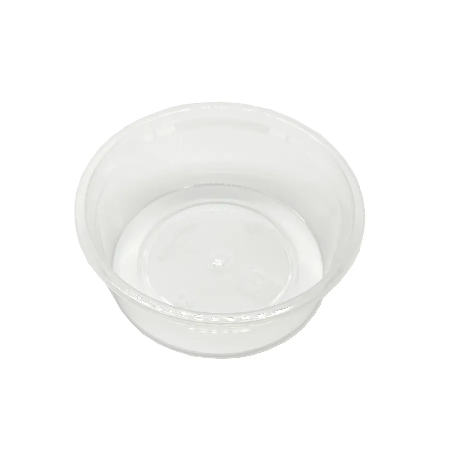 S-P2 Round Plastic Sauce Cup (70ml) 1000PCS